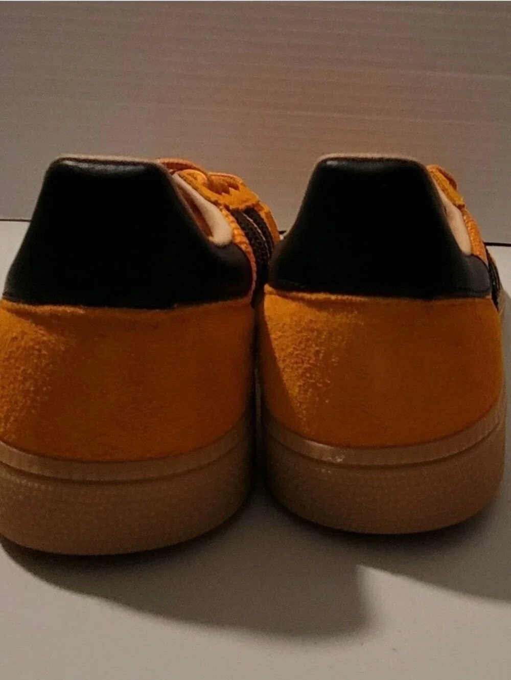 Men's Adidas Handball Spezial Crew Orange & Black 8.5